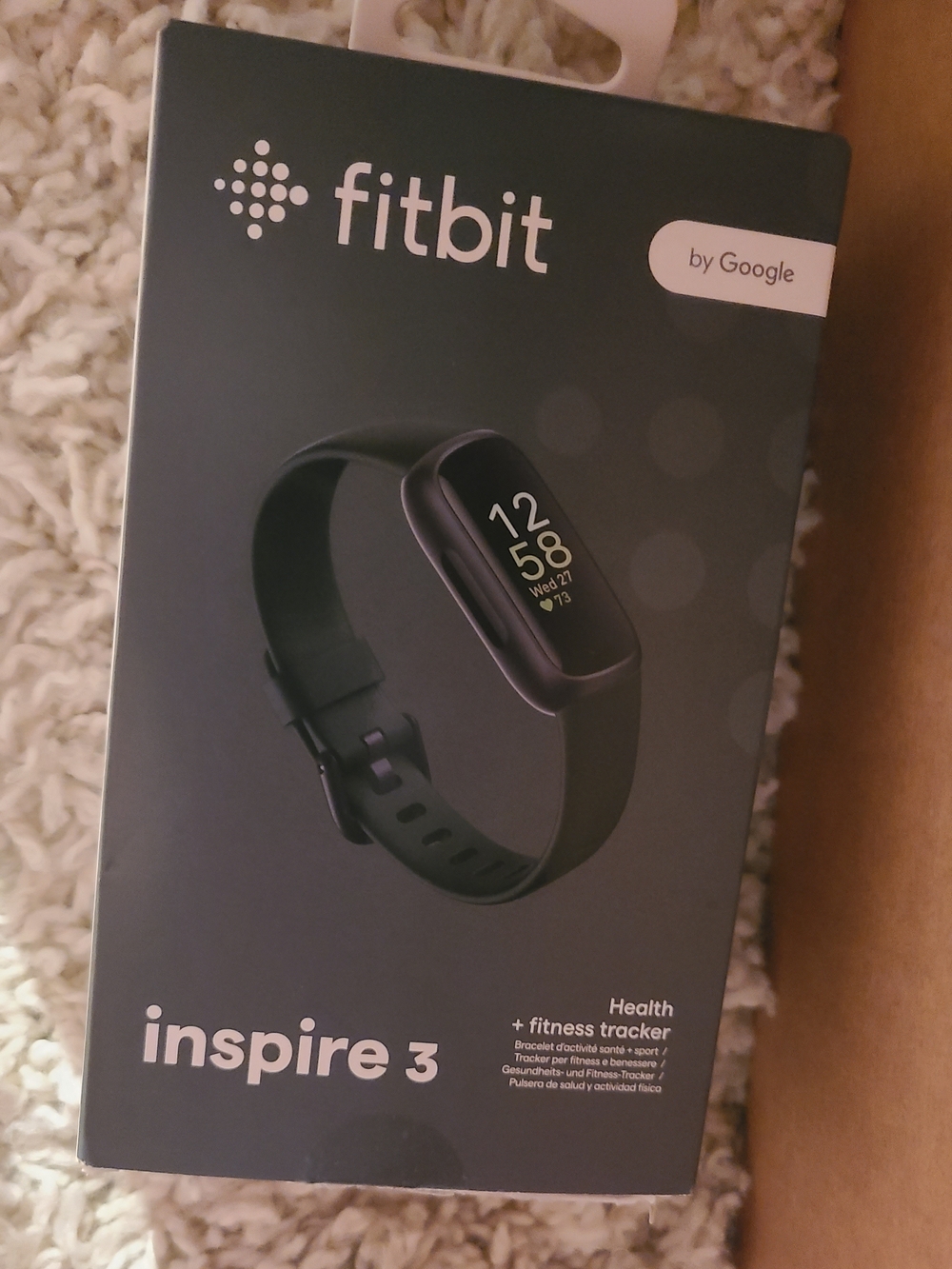 fitbit Inspire 3 Fitness Tracker - Black